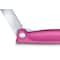 Swiss Army Brands 2024 Victorinox Kitchen Swiss Classic Foldable Paring Knife, Serrated, Pink VIC-6.7836.F5B - alternate 2